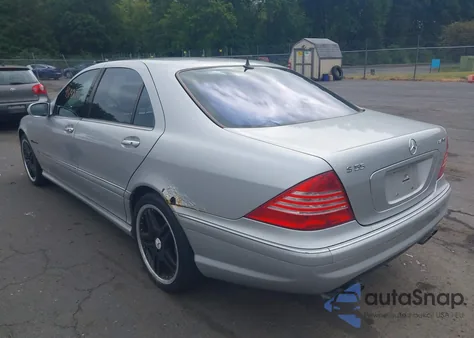 2003 Mercedes-Benz S 55 Amg from USA, damaged, VIN WDBNG74J53A344224